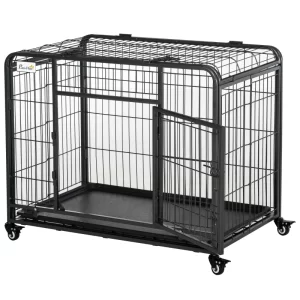 PawHut Metal Dog Cage